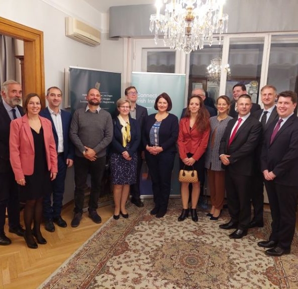 Vidatum and Enterprise Ireland on a joint meeting with leading universities in Hungary
